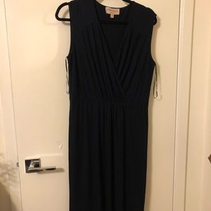 Philosophy wrap dress in navy - EUC - M